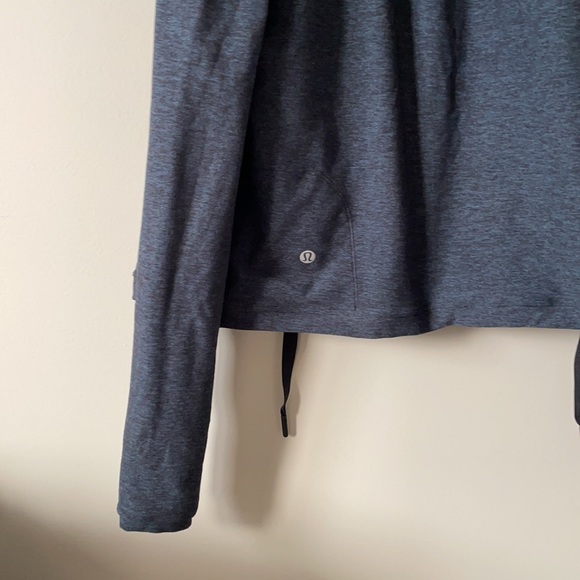 Lululemon teal wrap/sweater - Picture 3 of 5